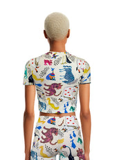 ANIMAL SOUP T-SHIRT - BAMBOO-