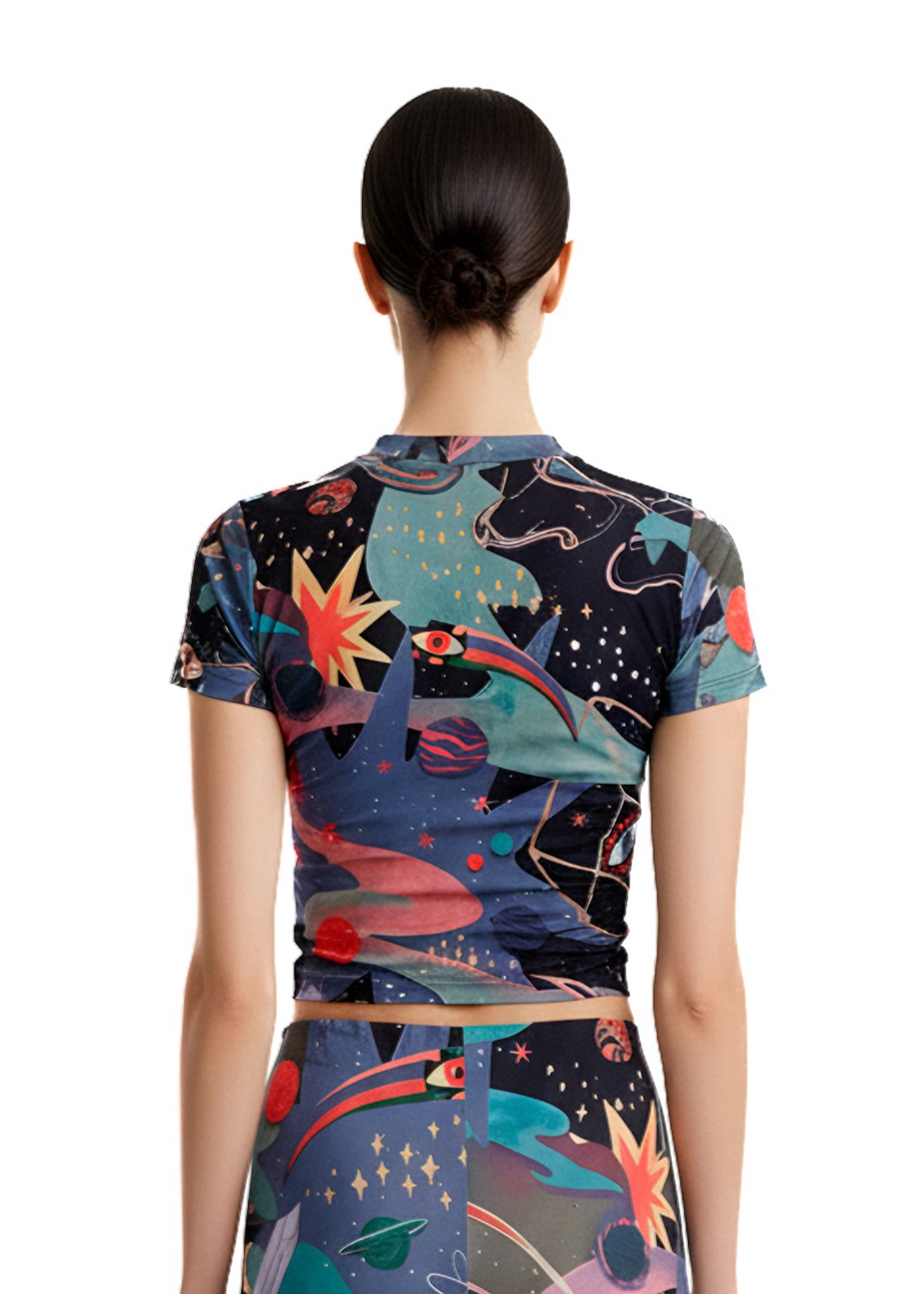 DOOR of the COSMOS T-SHIRT - BAMBOO