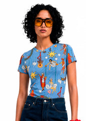 PIXIE'S TAROT T-SHIRT - BAMBOO