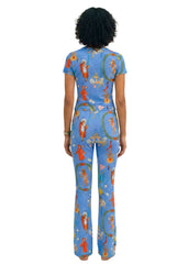 PIXIE'S TAROT FLARED PANTS - BAMBOO