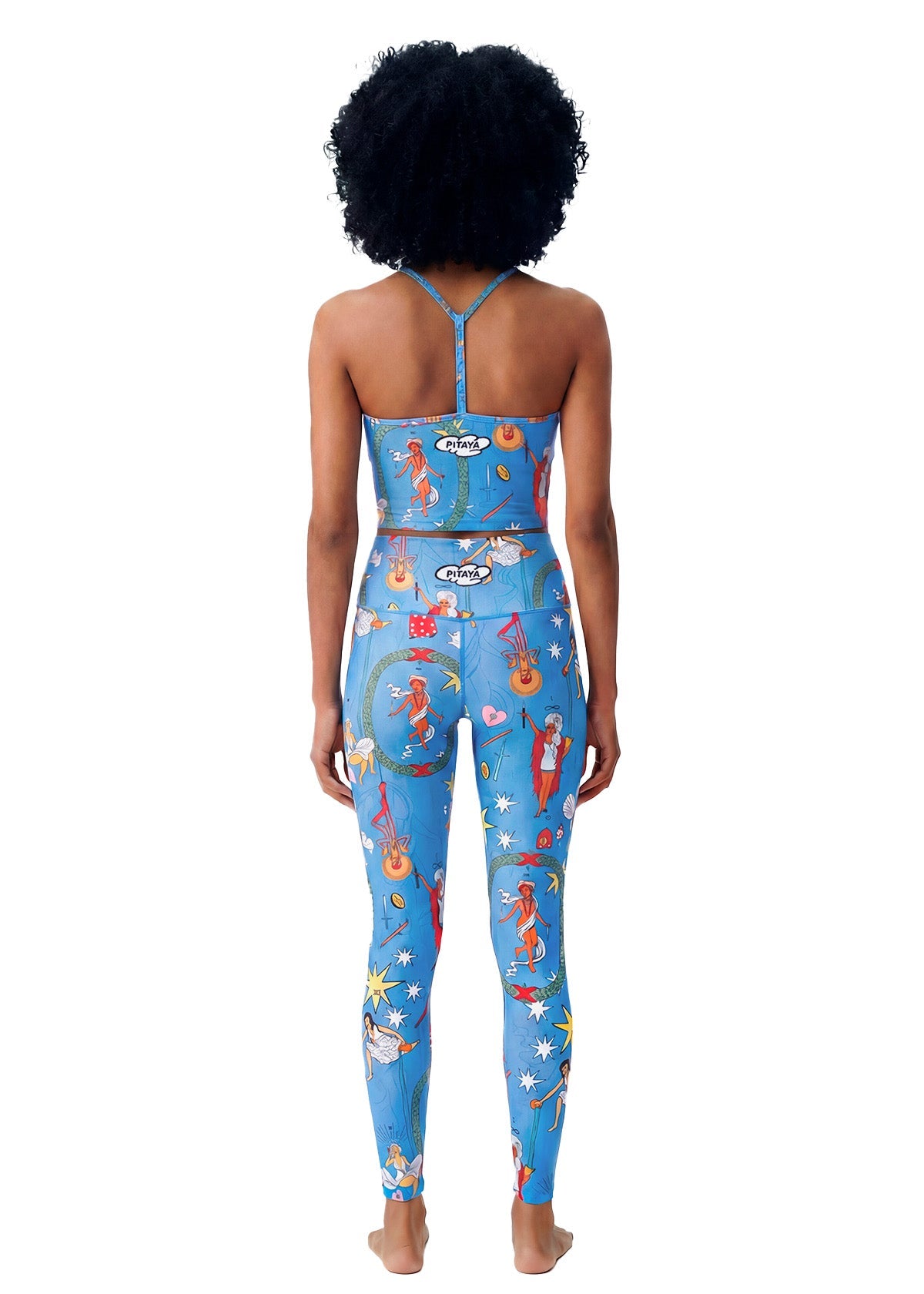 PIXIE'S TAROT LEGGINGS -BAMBOO