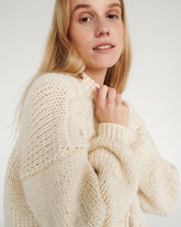 Twisted Erik: Oat Milk Wool Cardigan