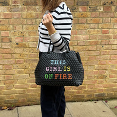 This Girl Is on Fire Handbag