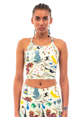 ANIMAL SOUP TOP - BAMBOO