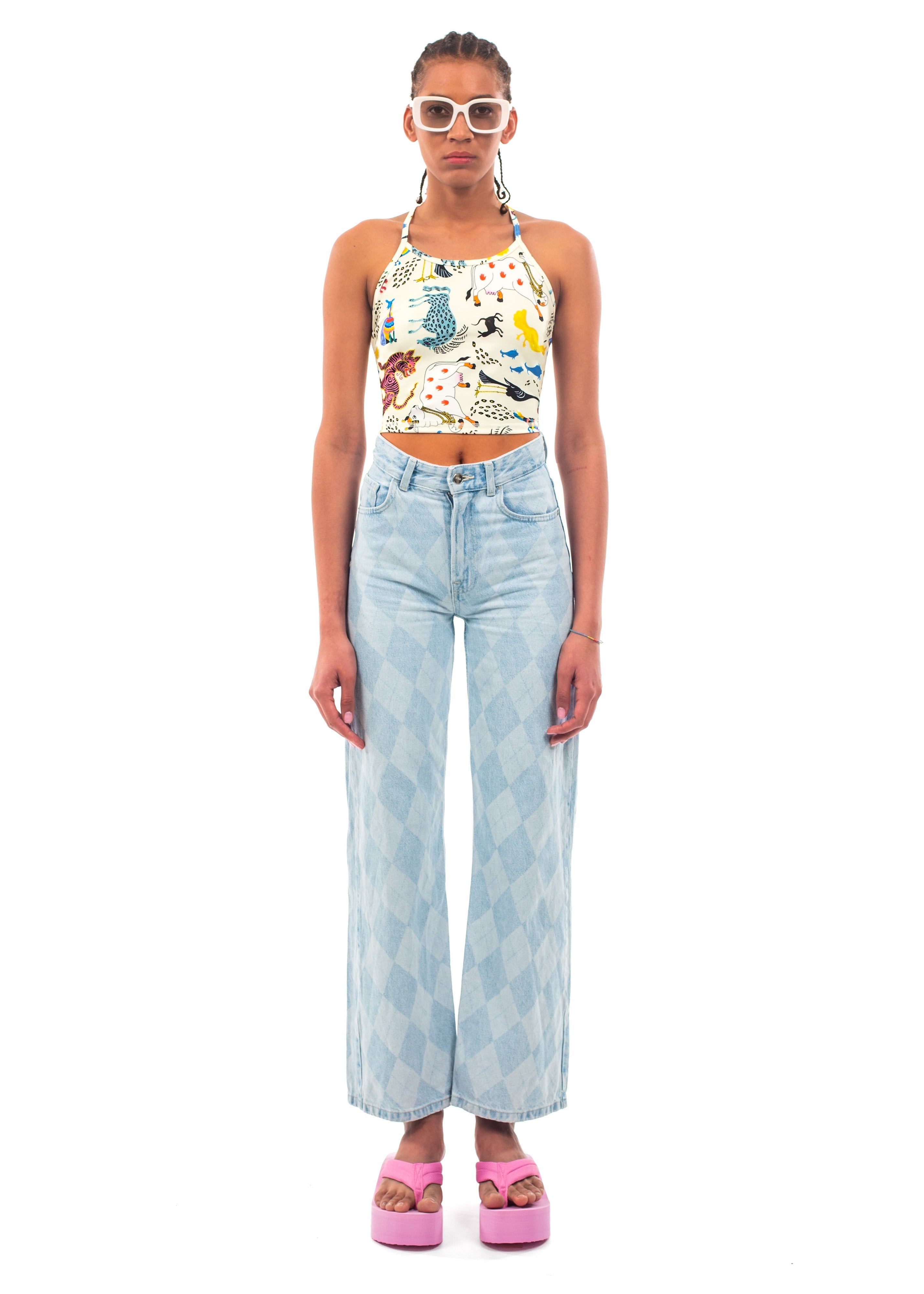 ANIMAL SOUP TOP - BAMBOO