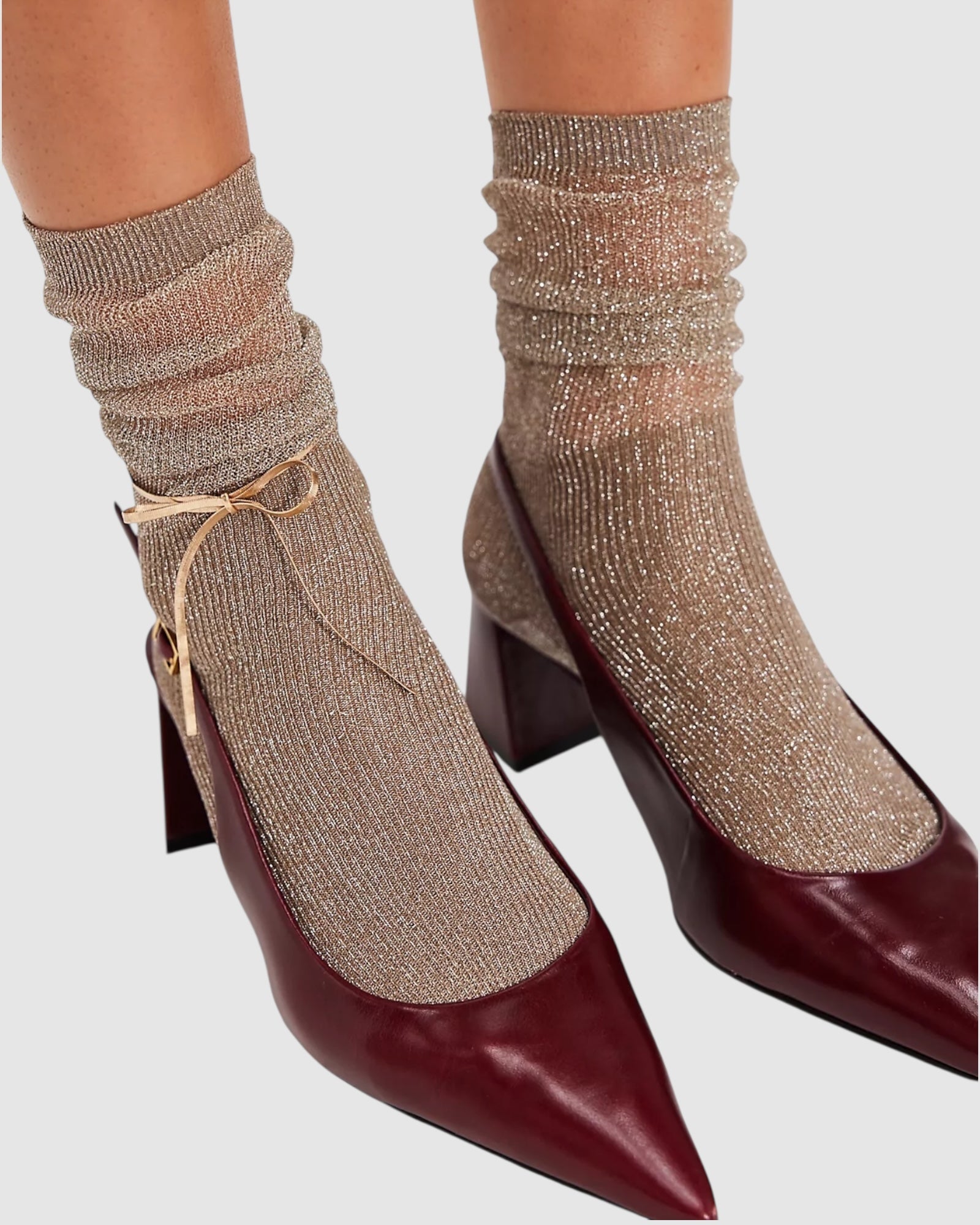 Glitter Dance Socks