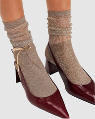 Glitter Dance Socks