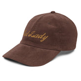 Cat Lady Vintage Corduroy Cap