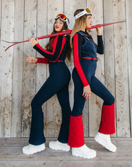 Mogul Diva Jumpsuit, Navy/Navy