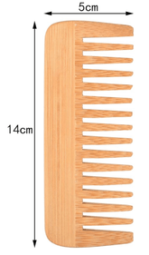 Wide Tooth Bamboo Comb