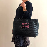 Wild Thing Vegan Woven Handbag