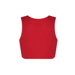 CUT OUT BRA TOP - FIRE RED - LTD Edition