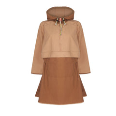 PARACHUTE ZIP OFF - LATTE BROWN WIND BREAKER