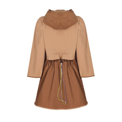 PARACHUTE ZIP OFF - LATTE BROWN WIND BREAKER