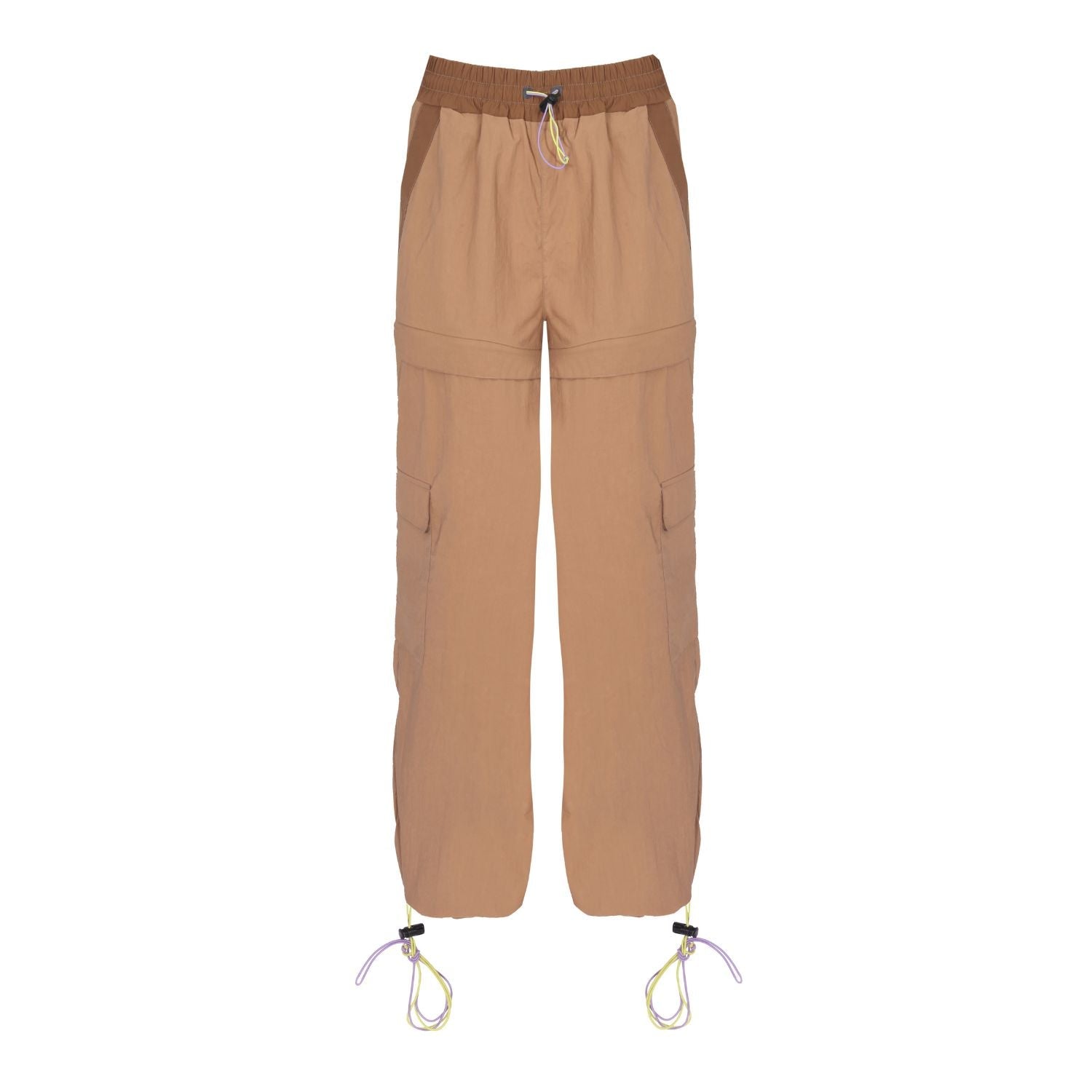 PARACHUTE ZIP OFF PANTS - LATTE BROWN