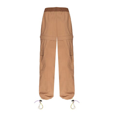 PARACHUTE ZIP OFF PANTS - LATTE BROWN
