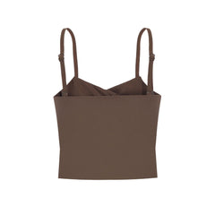 CROSS OVER LONG BRA - RUSTY GREEN