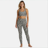 Zebra Print Leggings - Untamed Edition