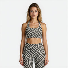Zebra Sports Bra - Untamed Edition