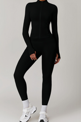Sculpt Zip-Through Jacket, Black