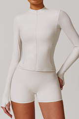 Sculpt Zip-Through Jacket, Clay