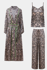 SILK LOUNGEWEAR  ANIMAL PRINT BUNDLE