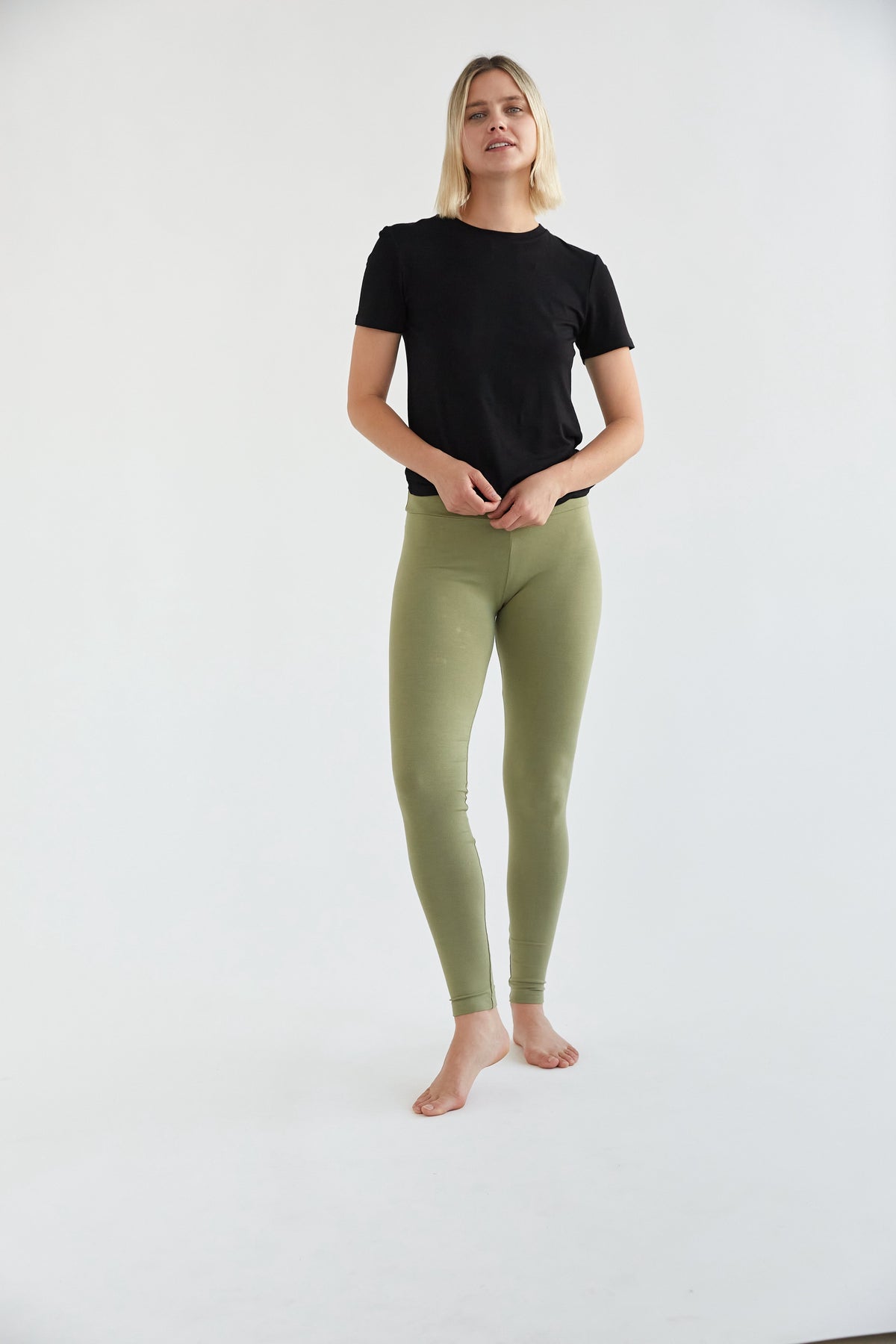 Bamboo High Waisted Legging