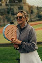 Pink Teardrop Padel Racket