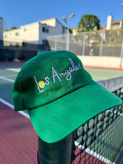 Los Angeles Tennis Green Dad Hat
