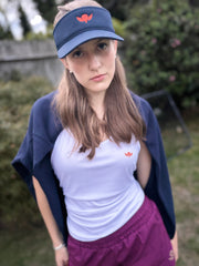 The Winged Padel Visor – Navy