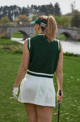 Anne Sweater Vest - Green