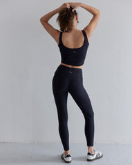 Sustainable Activewear Theo Leggings Black