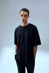 YOUR *ITCH BASIC TSHIRT - JET BLACK