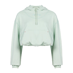 Free Heaven Crop Hoodie - Surf Spray