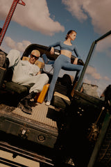 Boomerang Shoulder Bag - Blue