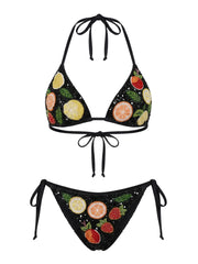 Oceanus X Anthropologie Fruit Bikini Bottom