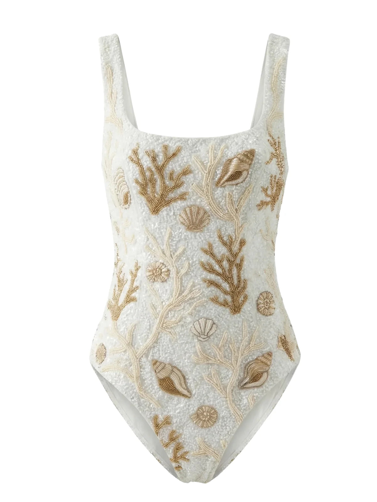 Ocean Treasure White Gold Swimsuit