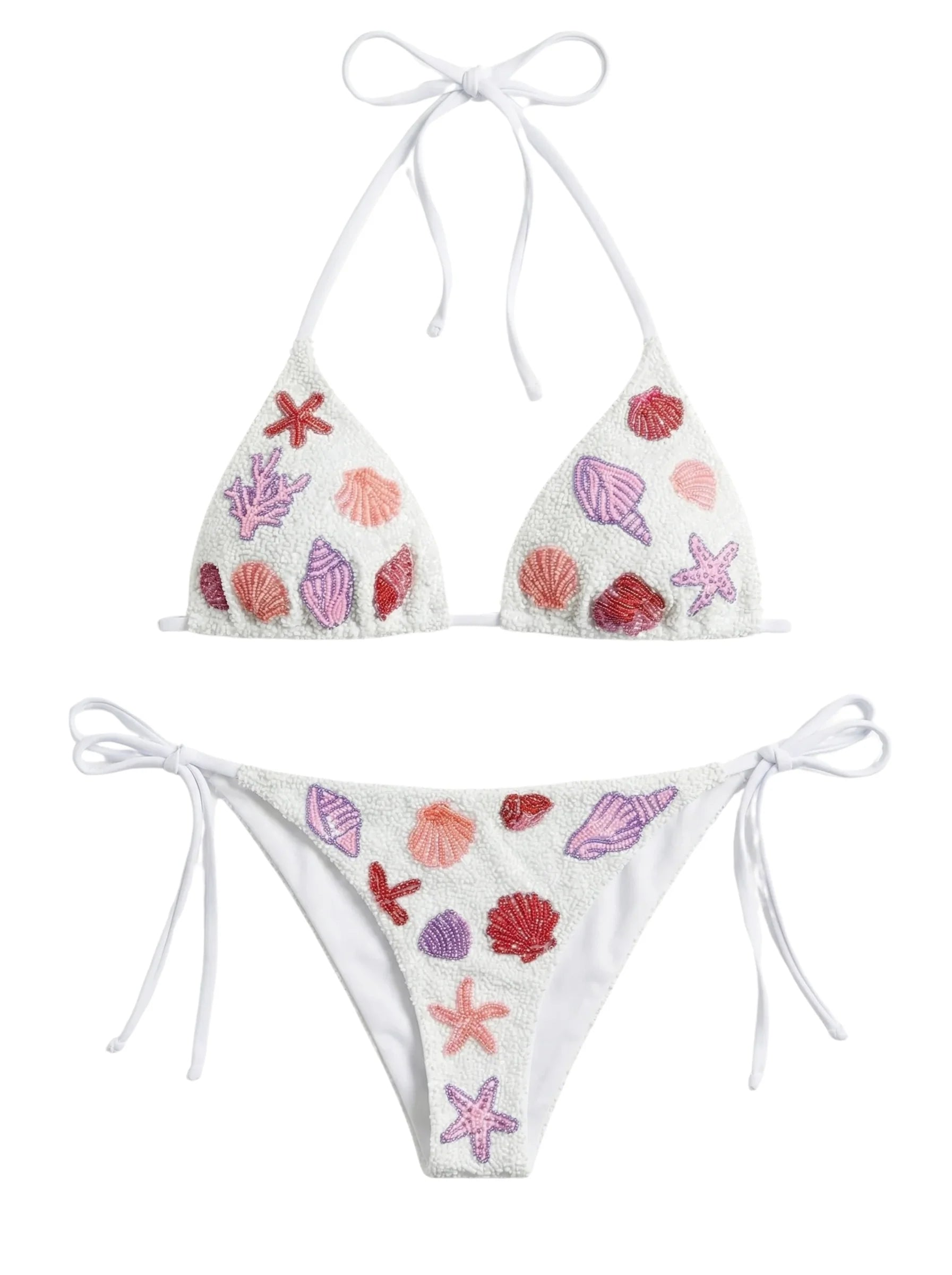 Helia Beaded Bikini Daphne X Oceanus
