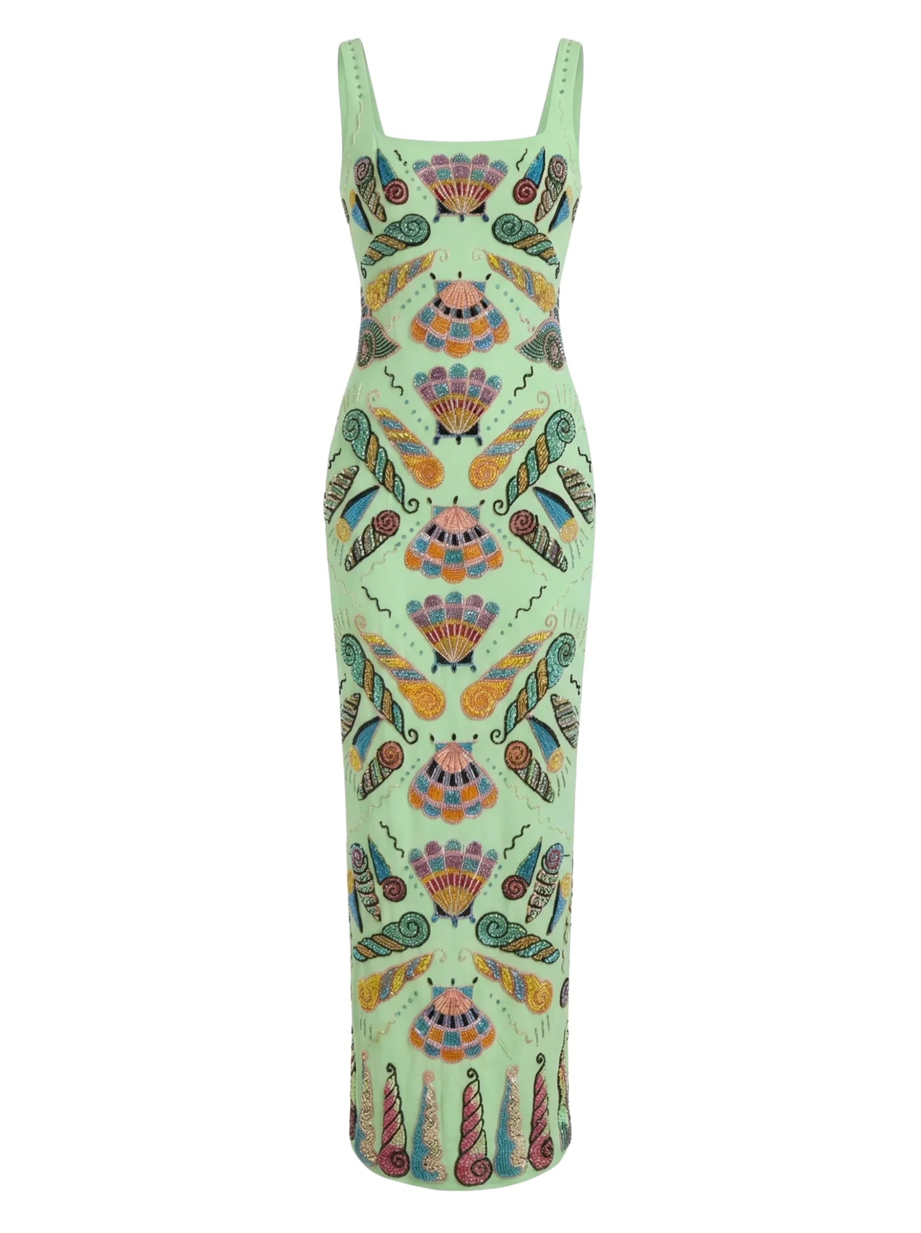 Dreamshell Maxi Dress - Green Mint