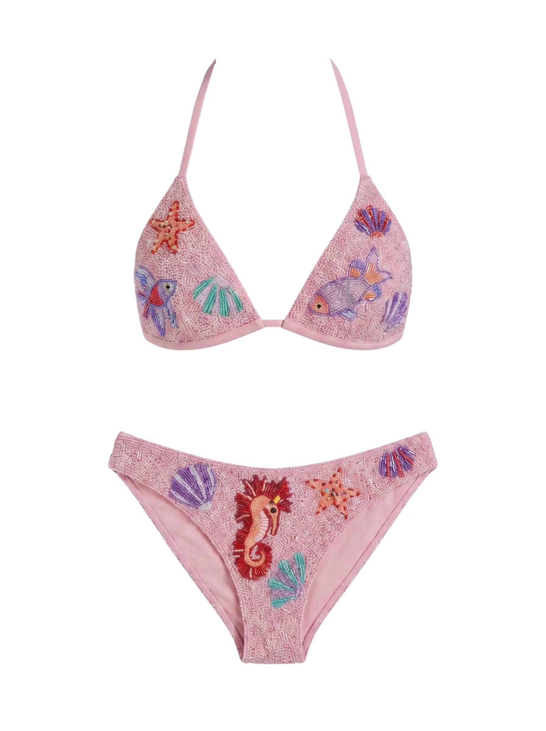 سمراء Samaraa Pink Bikini Top