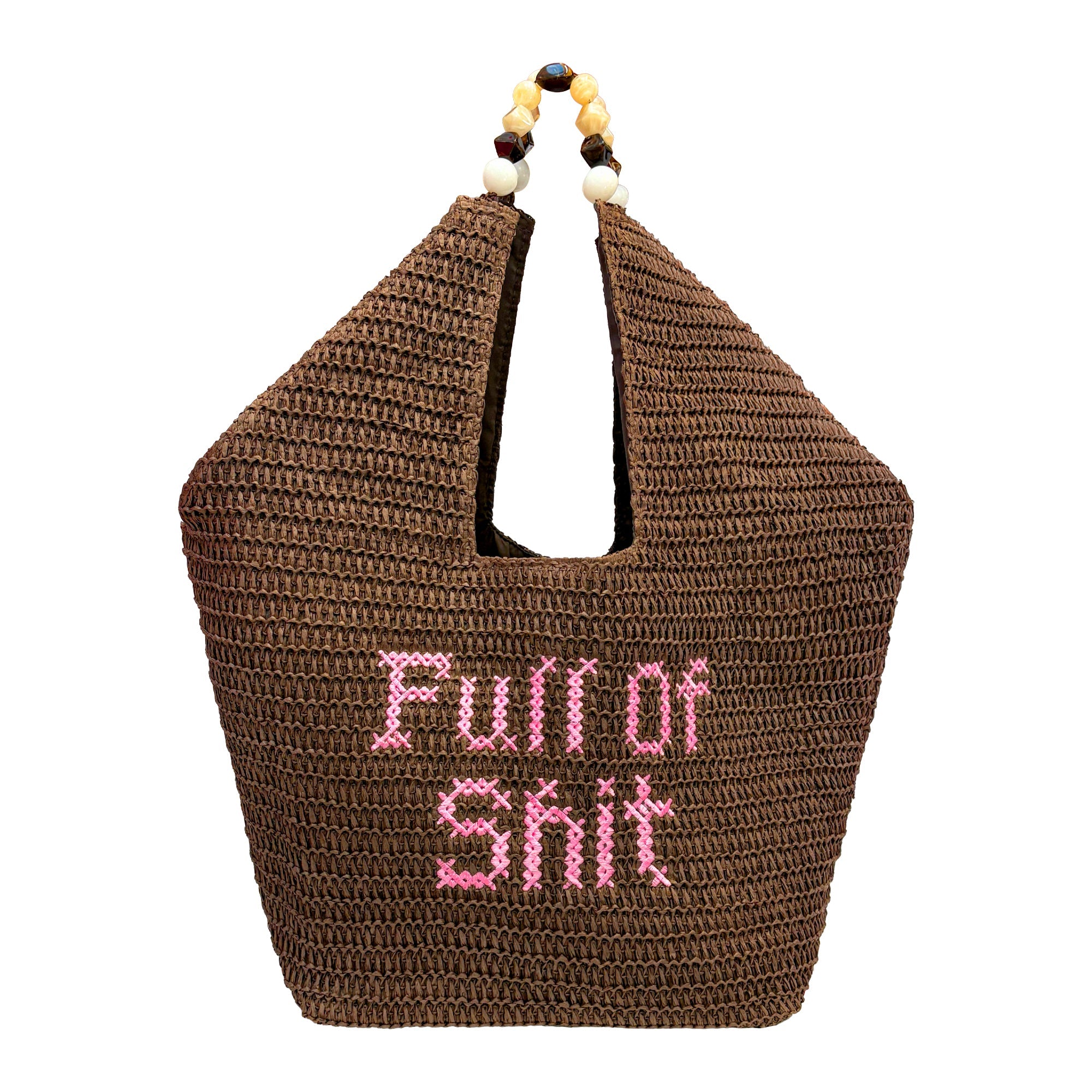 Full of Shit Oversized Beach Bag