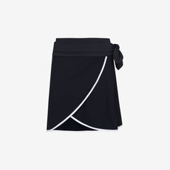 Wrap Skirt ― Black / White