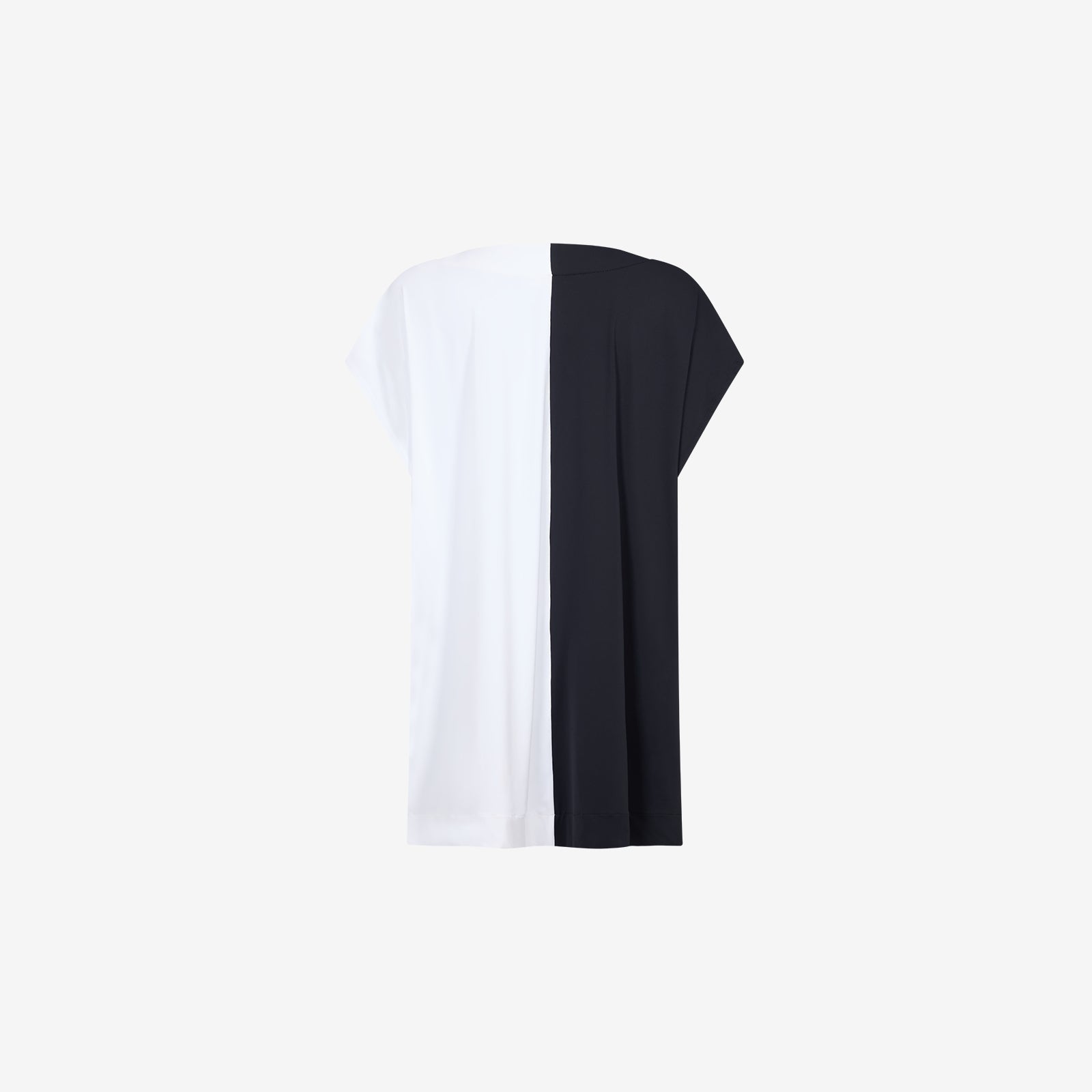 Cover Up ― White / Black Color Block