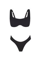 ORLY BIKINI TOP - BLACK