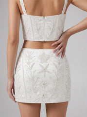 White Starfish Co-Ord Top