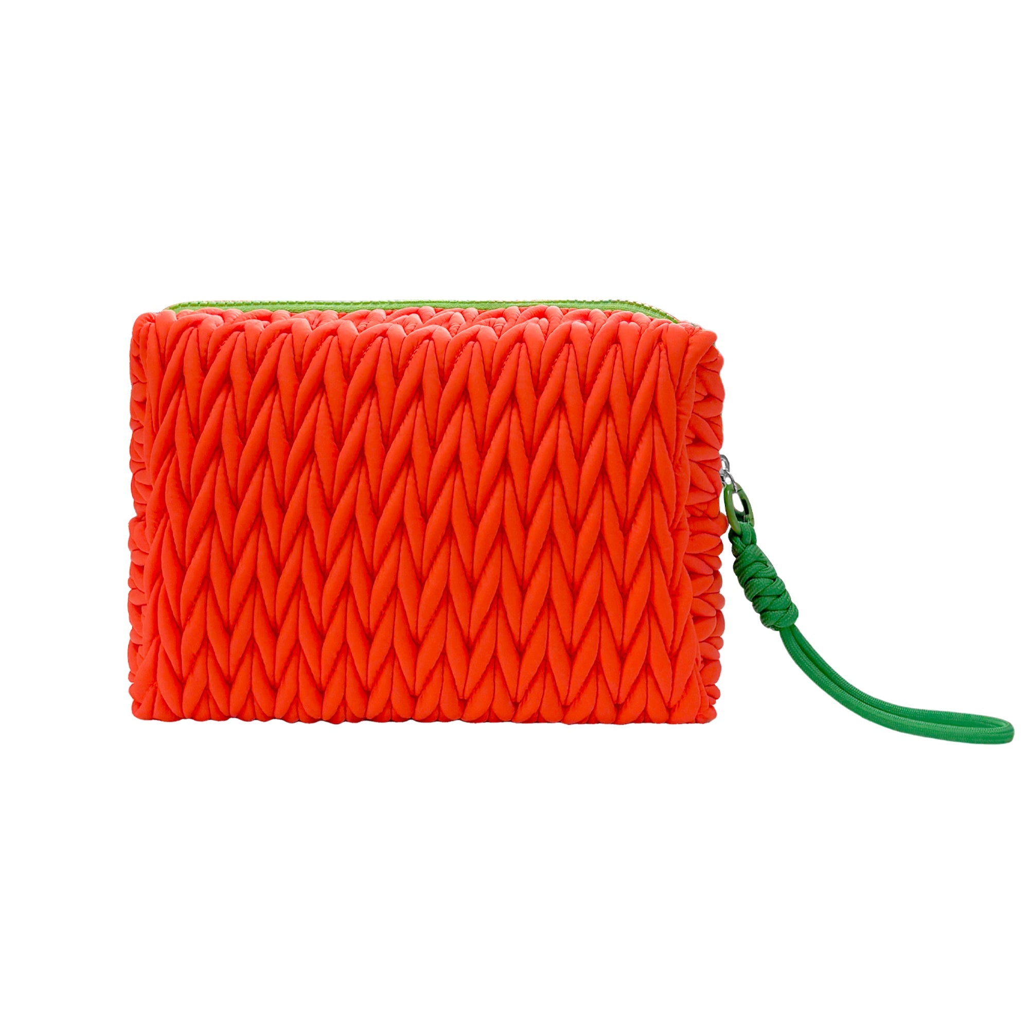Squishy Orange Make Up Bag