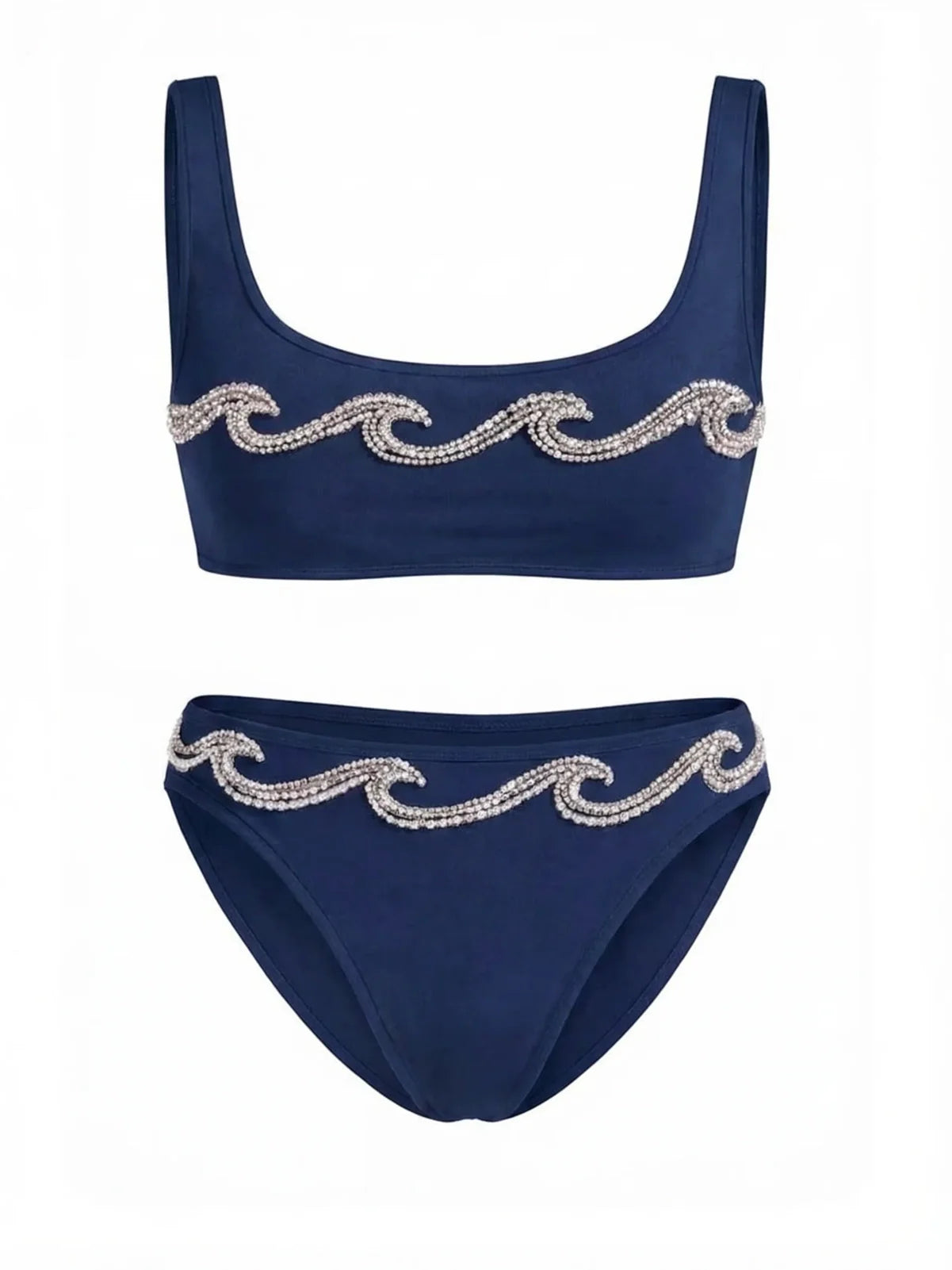 Wave Bikini Bottom Multi Color