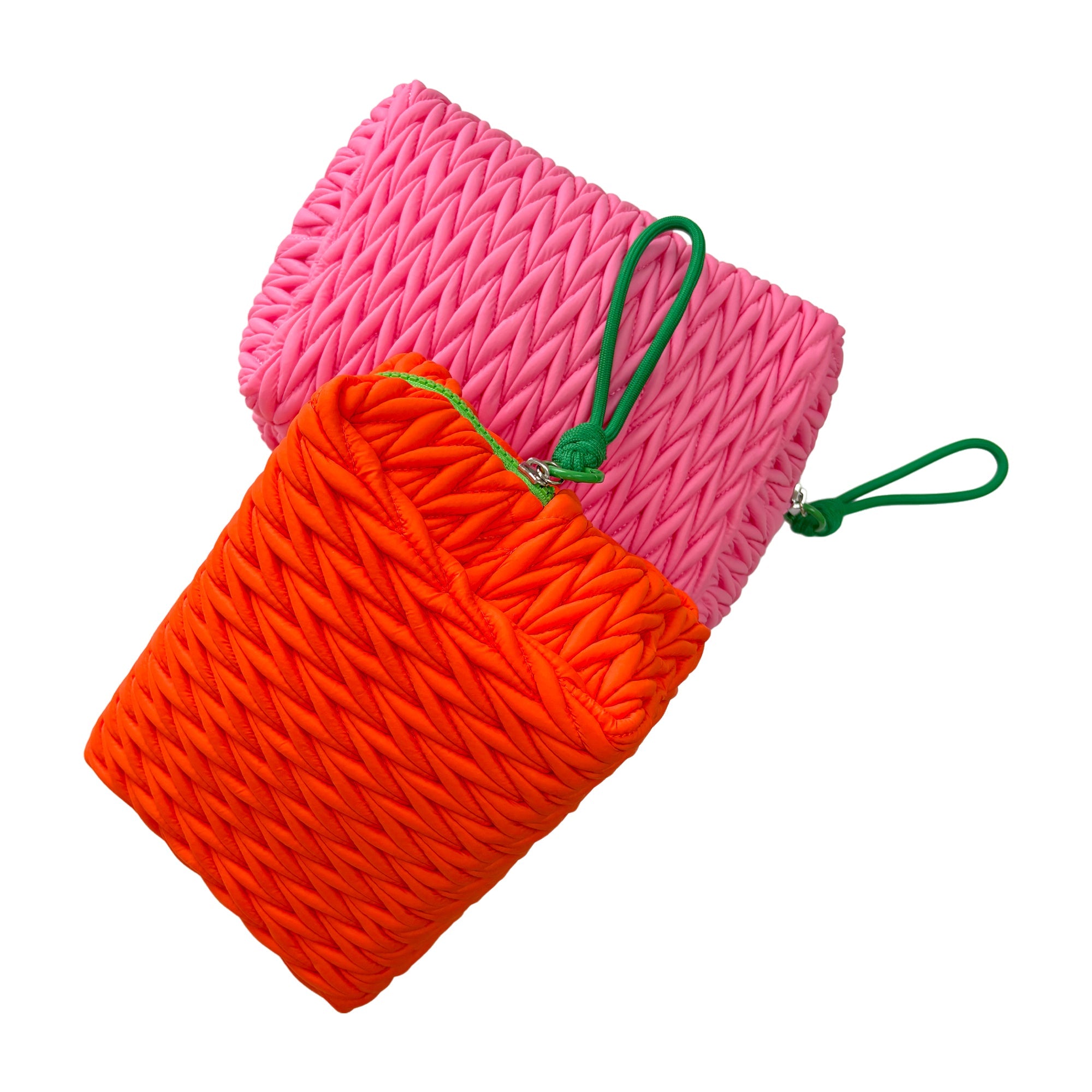 Squishy Orange Make Up Bag