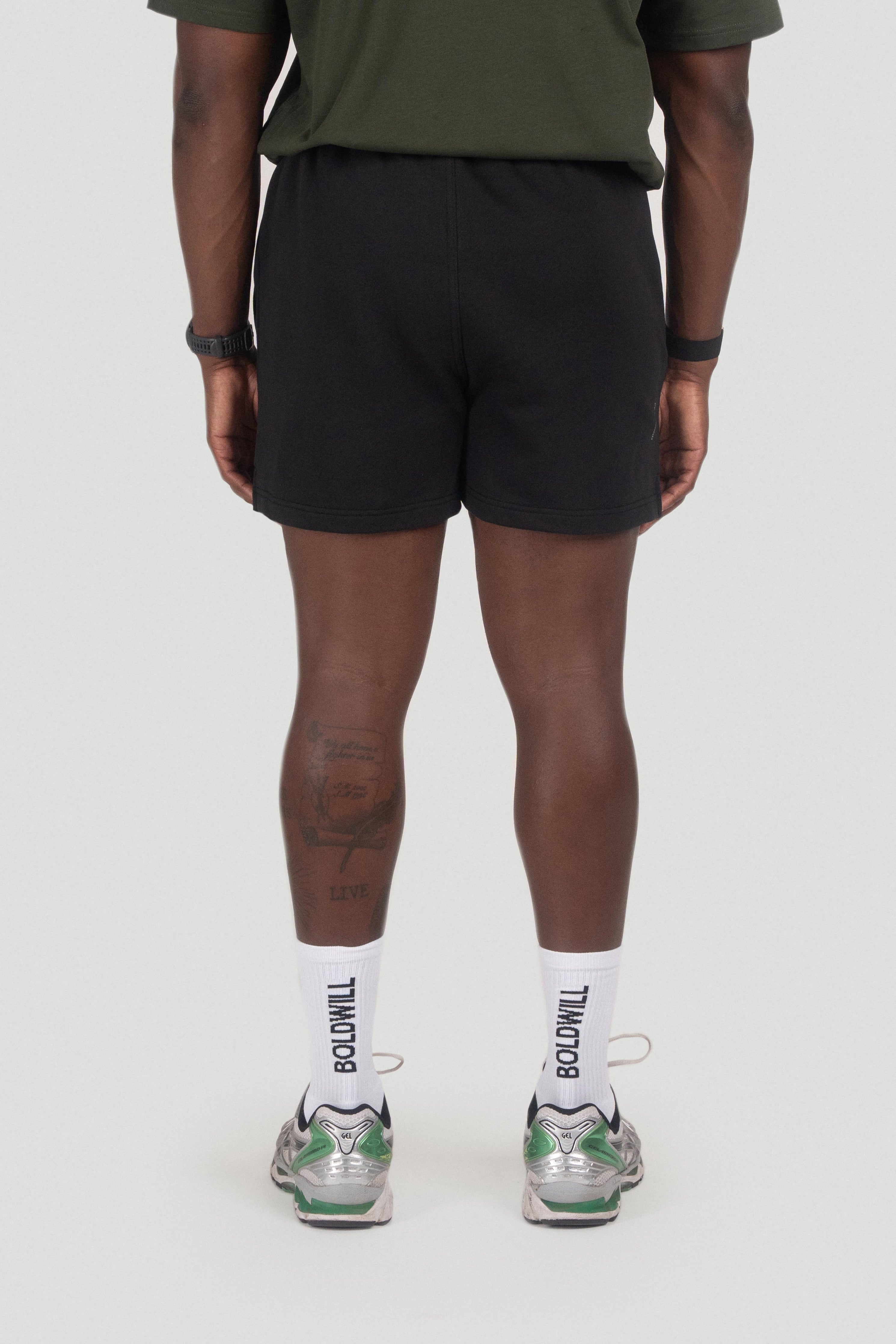 [PF43.Wood] Shorts - Charcoal Black