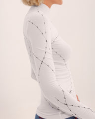 Soulstitch High Neck in White